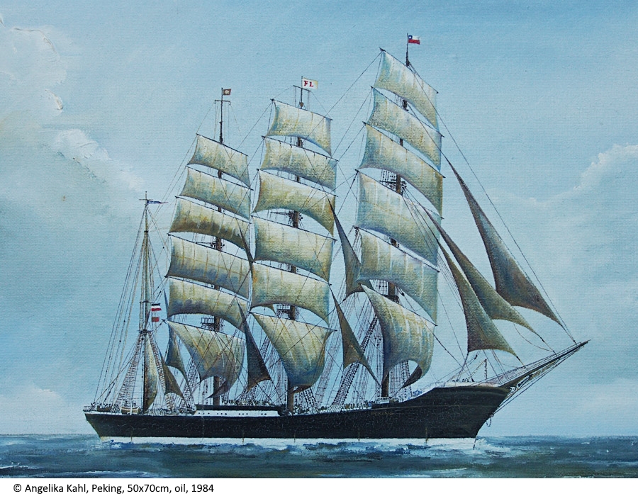 Die Viermastbark PEKING